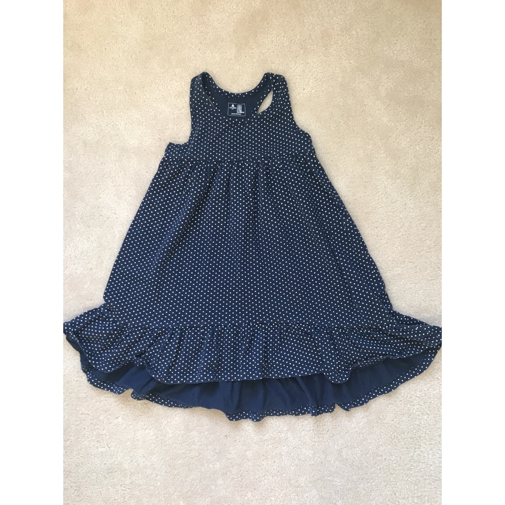 *GAP* Navy Polka Dot Maxi Dress